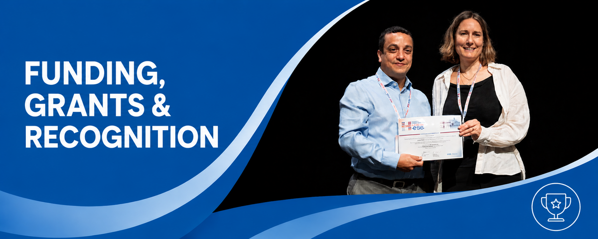 ESE Funding, Grants and Recognition banner