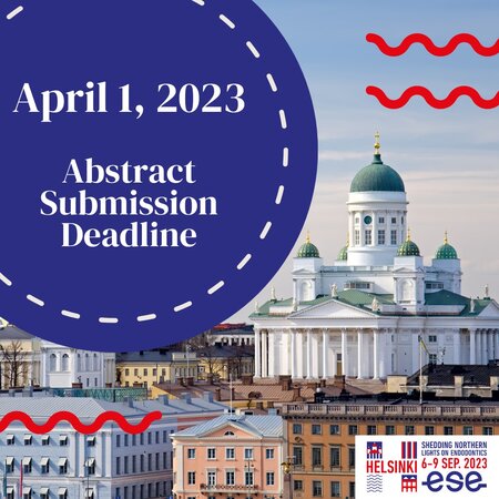Don't miss the abstract deadline!