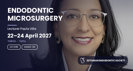 announcement Estonian Endodontic Society Endodontic Microsurgery Course