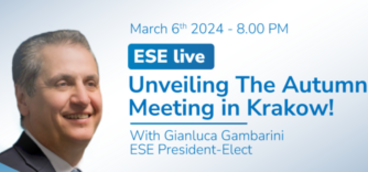 Rewatch ESE Live Session with Gianluca Gambarini