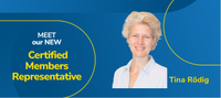 New Certified Members Representative: Tina Rödig