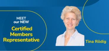 New Certified Members Representative: Tina Rödig